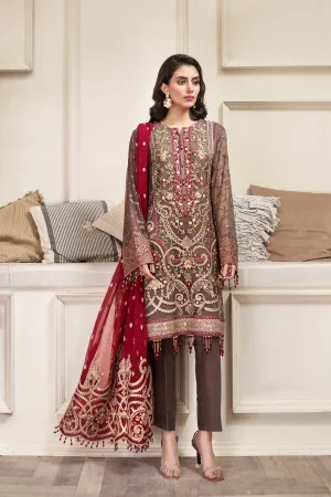 Designer Chiffon Eid Outfit #M0102