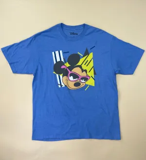 Disneyland Blue Micky Graphic Tee