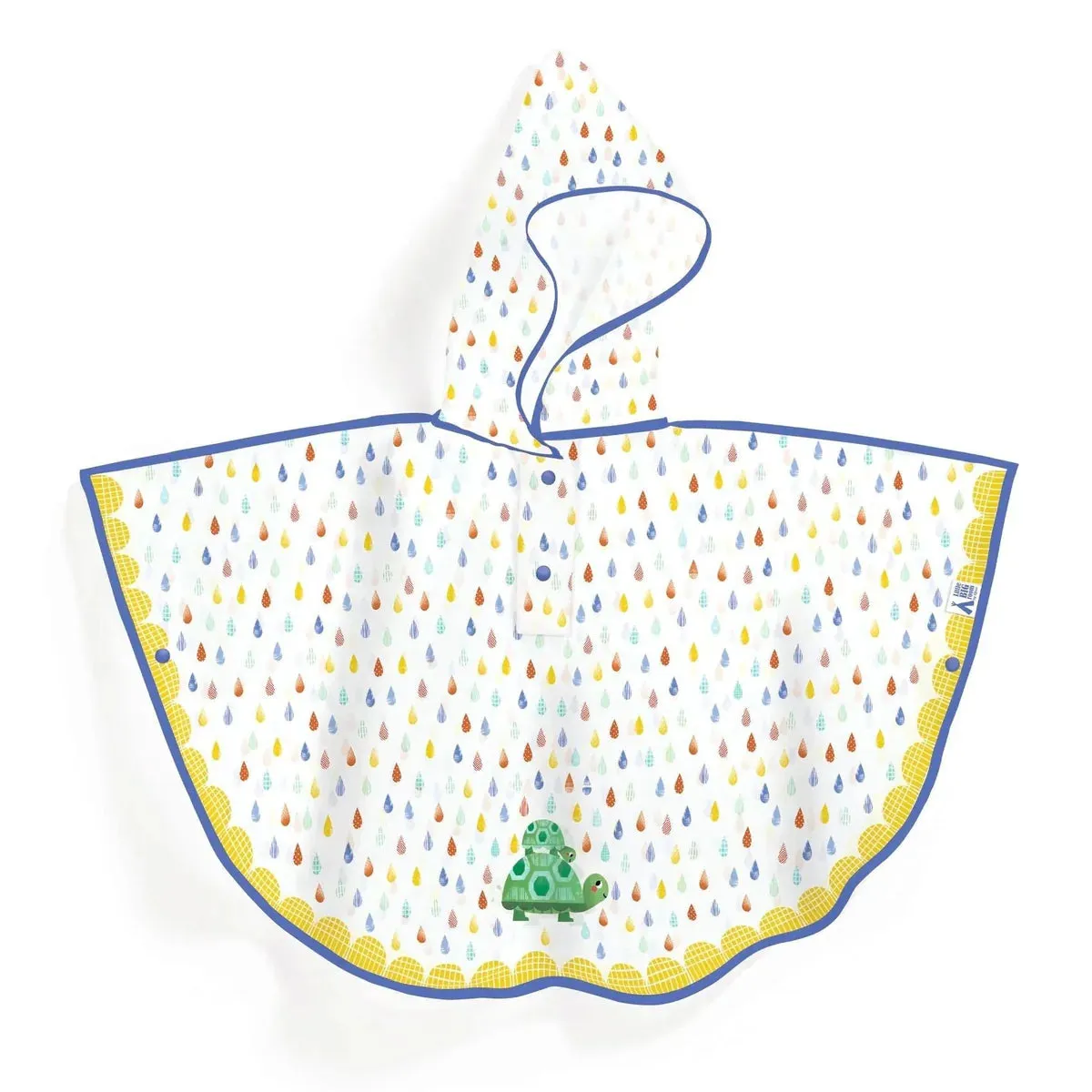DJECO Cape de pluie - Rain Cape - Turtle