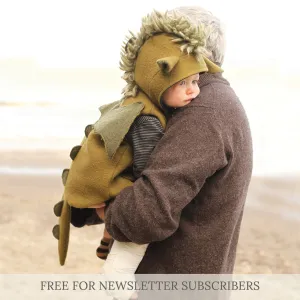 Dragon Sewing Pattern ~ add-on for Animal Vest, Coat   Cape Add-ons