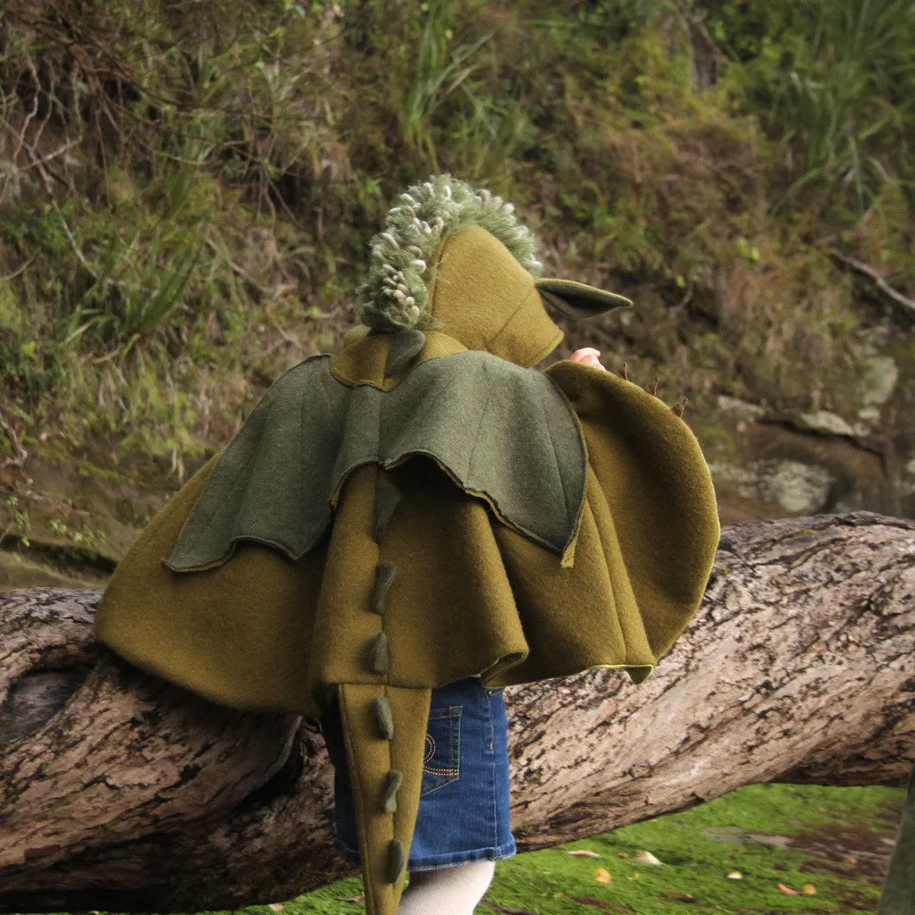Dragon Sewing Pattern ~ add-on for Animal Vest, Coat   Cape Add-ons
