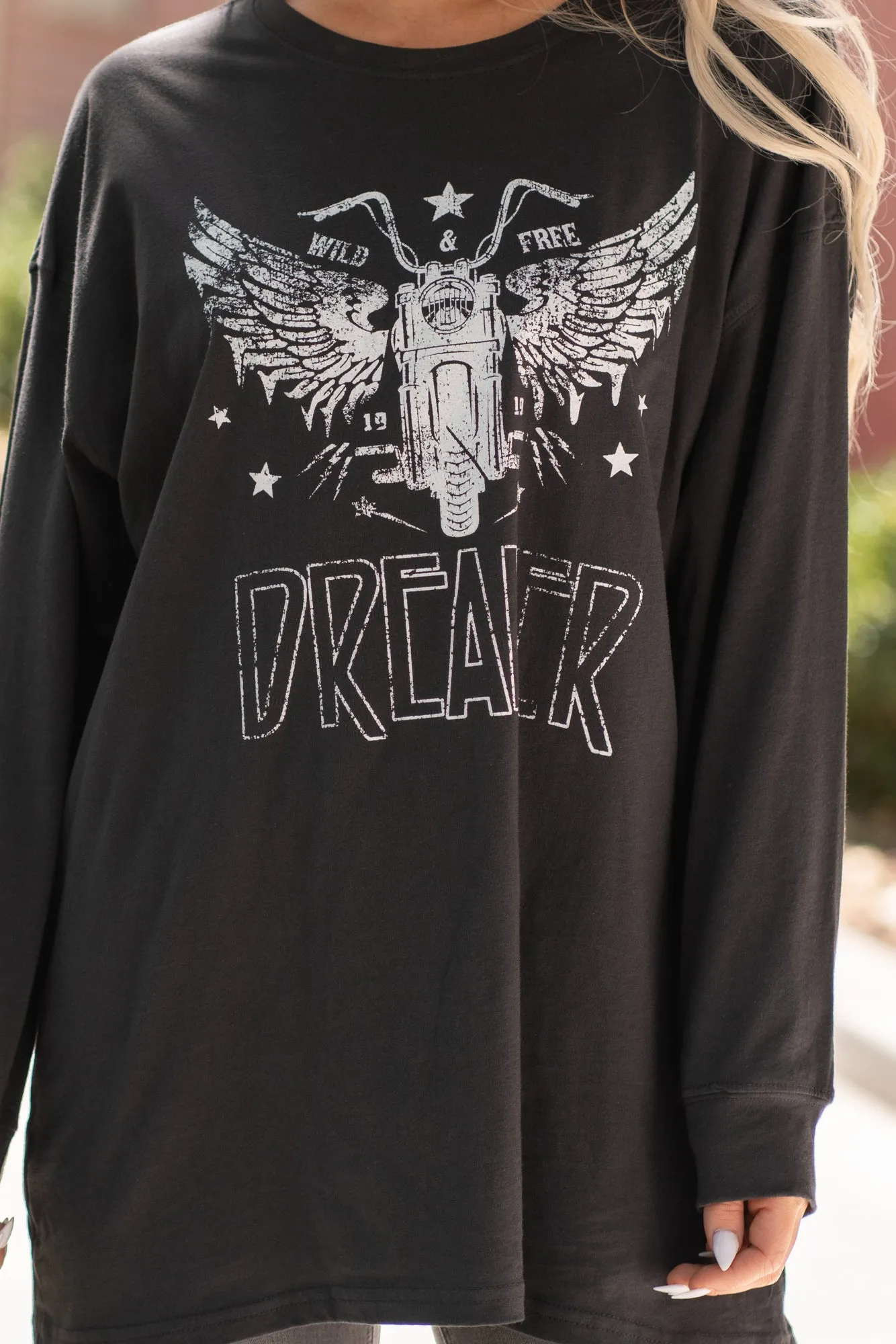 Dreamer Graphic Long Sleeve Tee