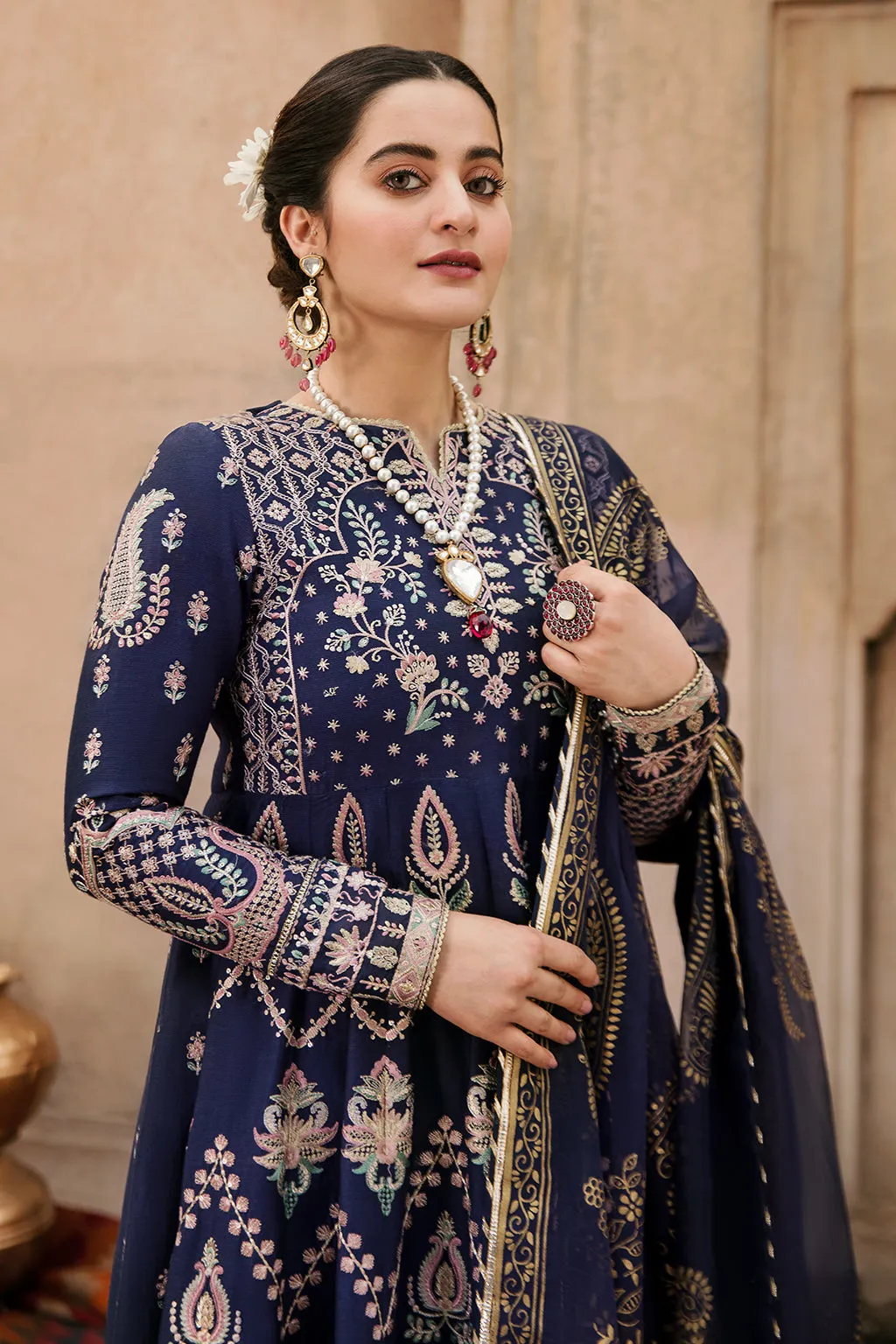 Durkhanai | Afrozeh Shabnami Festive Lawn Collection 2022 | Unstitched Embroidered Lawn Suits