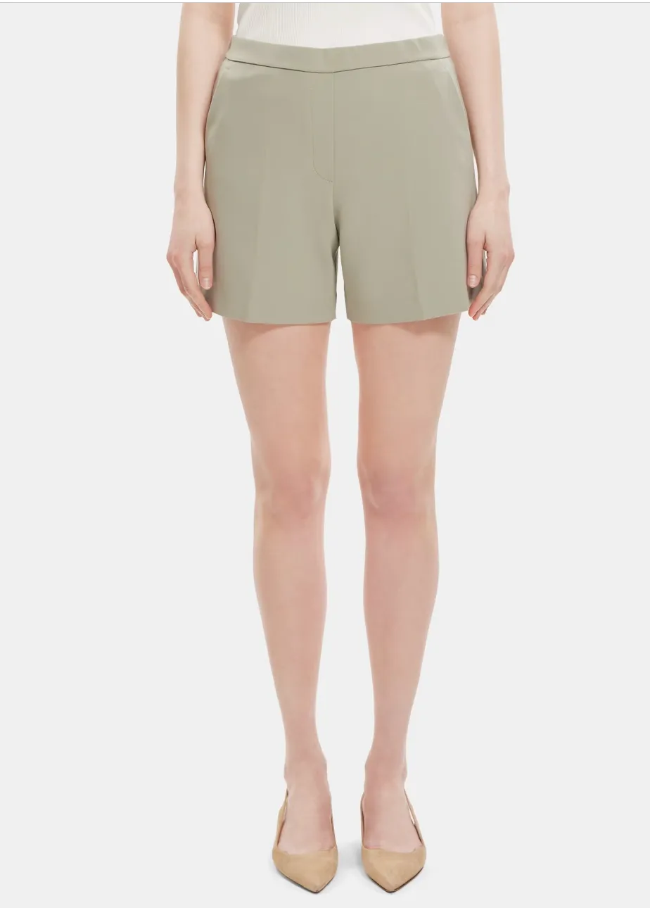 Easy Pull-On Short in Crepe
