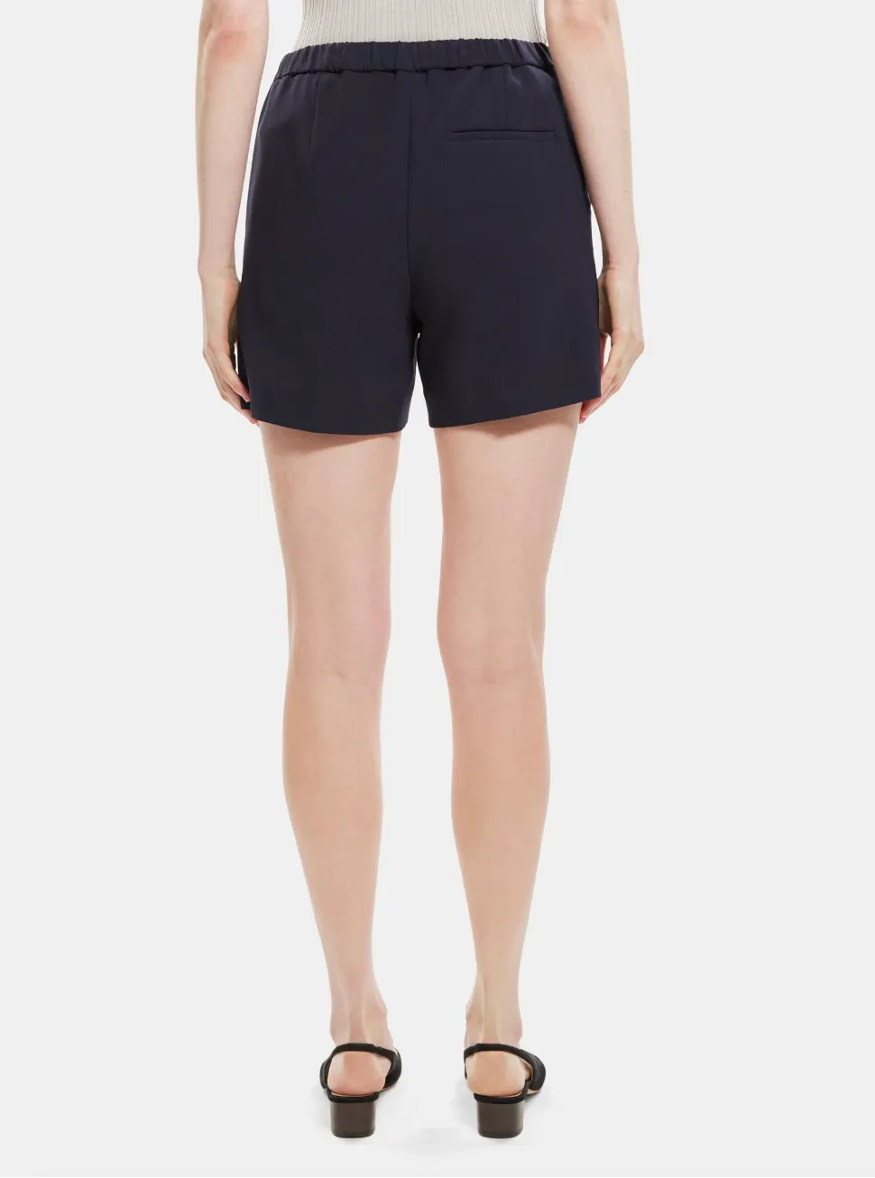 Easy Pull-On Short in Crepe