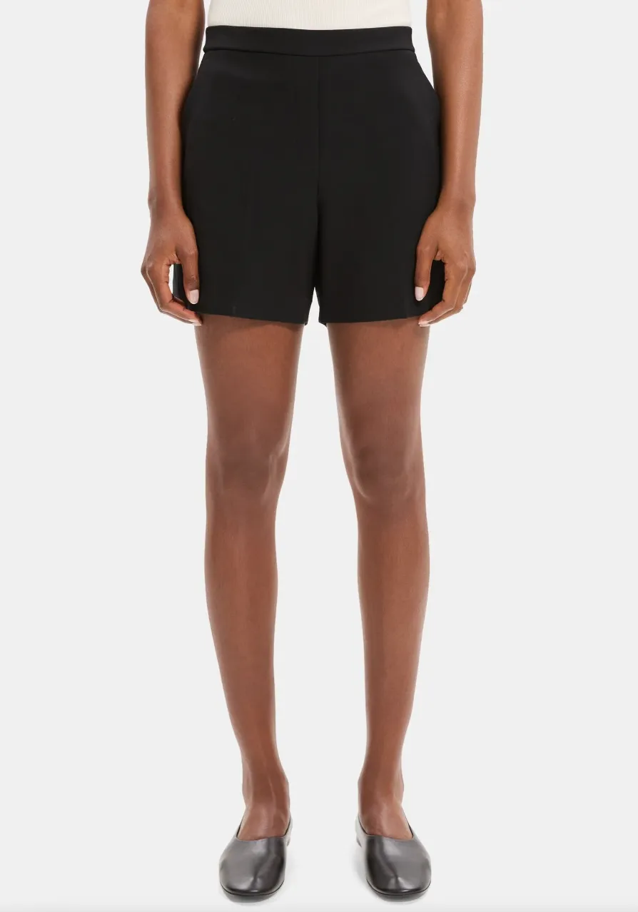 Easy Pull-On Short in Crepe