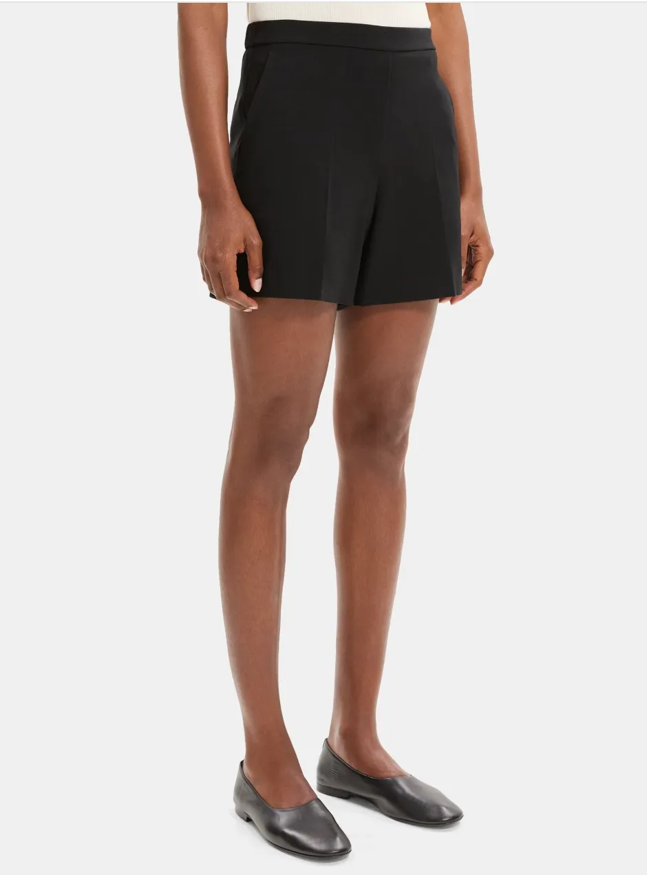 Easy Pull-On Short in Crepe