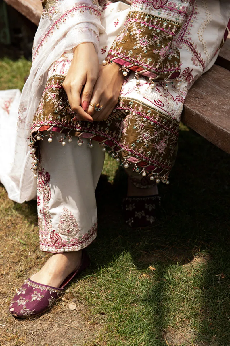 EB-02  SELAH | Qalamkar Rahi Luxury Festive Collection 2022 | Unstitched Embroidered Lawn Suits