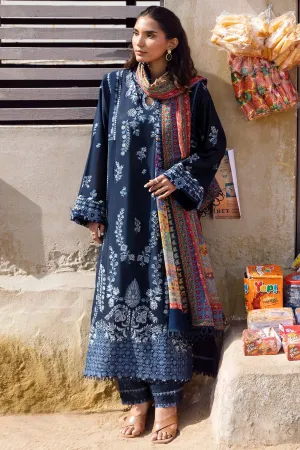 EIRA (ZL23-10 A) | Zaha Lawn Collection 2023 | Embroidered Unstitched Lawn Suits