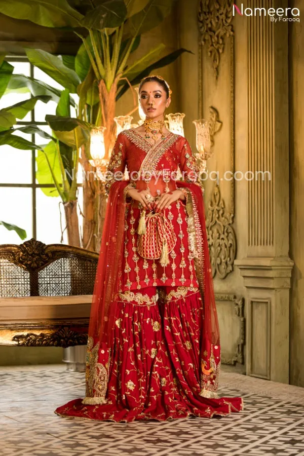 Endearing Pakistani Gharara Online For Wedding Party #PN07