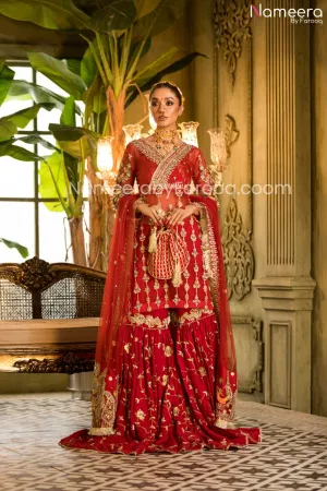 Endearing Pakistani Gharara Online For Wedding Party #PN07