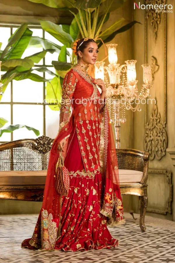 Endearing Pakistani Gharara Online For Wedding Party #PN07