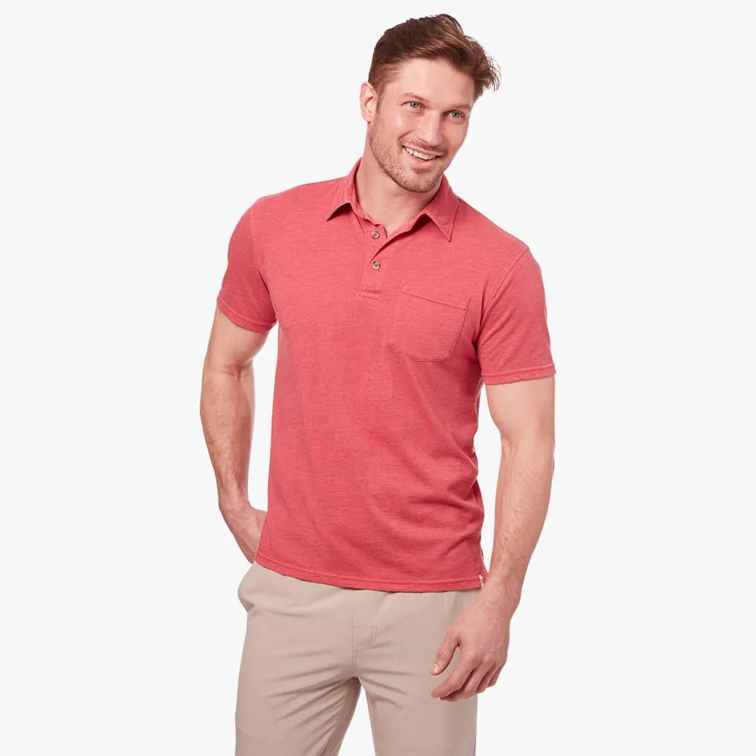 Fair Harbor The Atlantic Polo - Red