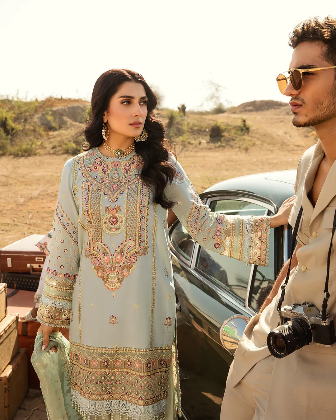 Faiza Saqlain | Lyle Luxury Lawn Collection 2023 | AMANI