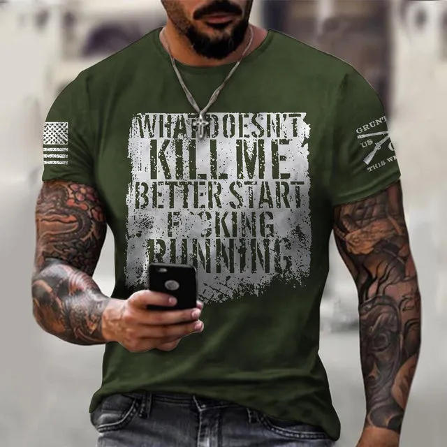 Fashion Round Neck Men&#39;s T-Shirt 2022 Summer Casual Short Sleeve 3D Bitcoin Logo Printing Sports Fitness Oversized Loose Top