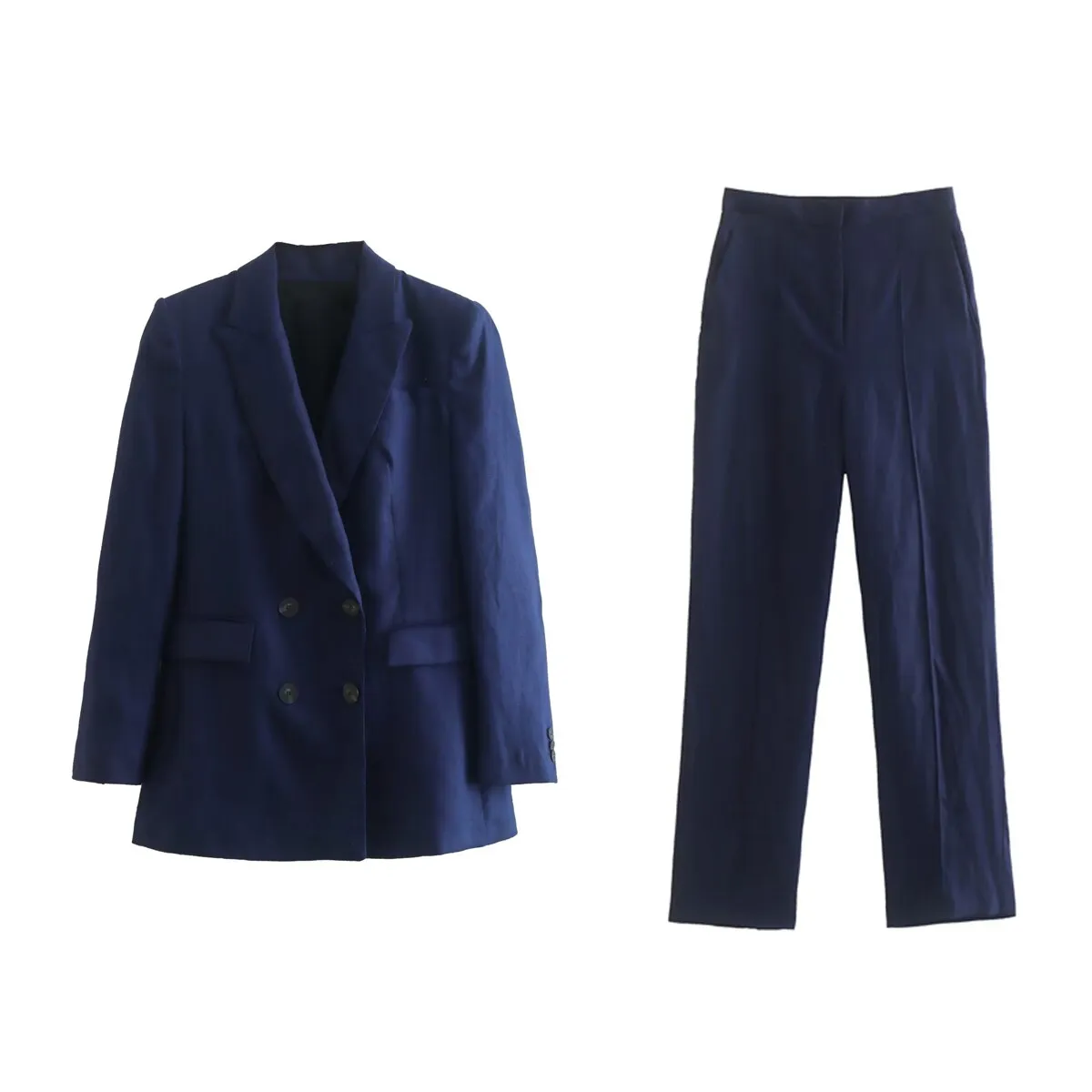 Fashion Women's Suit Set Autumn Outfits for Women Women's Suits Set 2 Elegant Pieces Woman Pants Chic Trouser Blazer