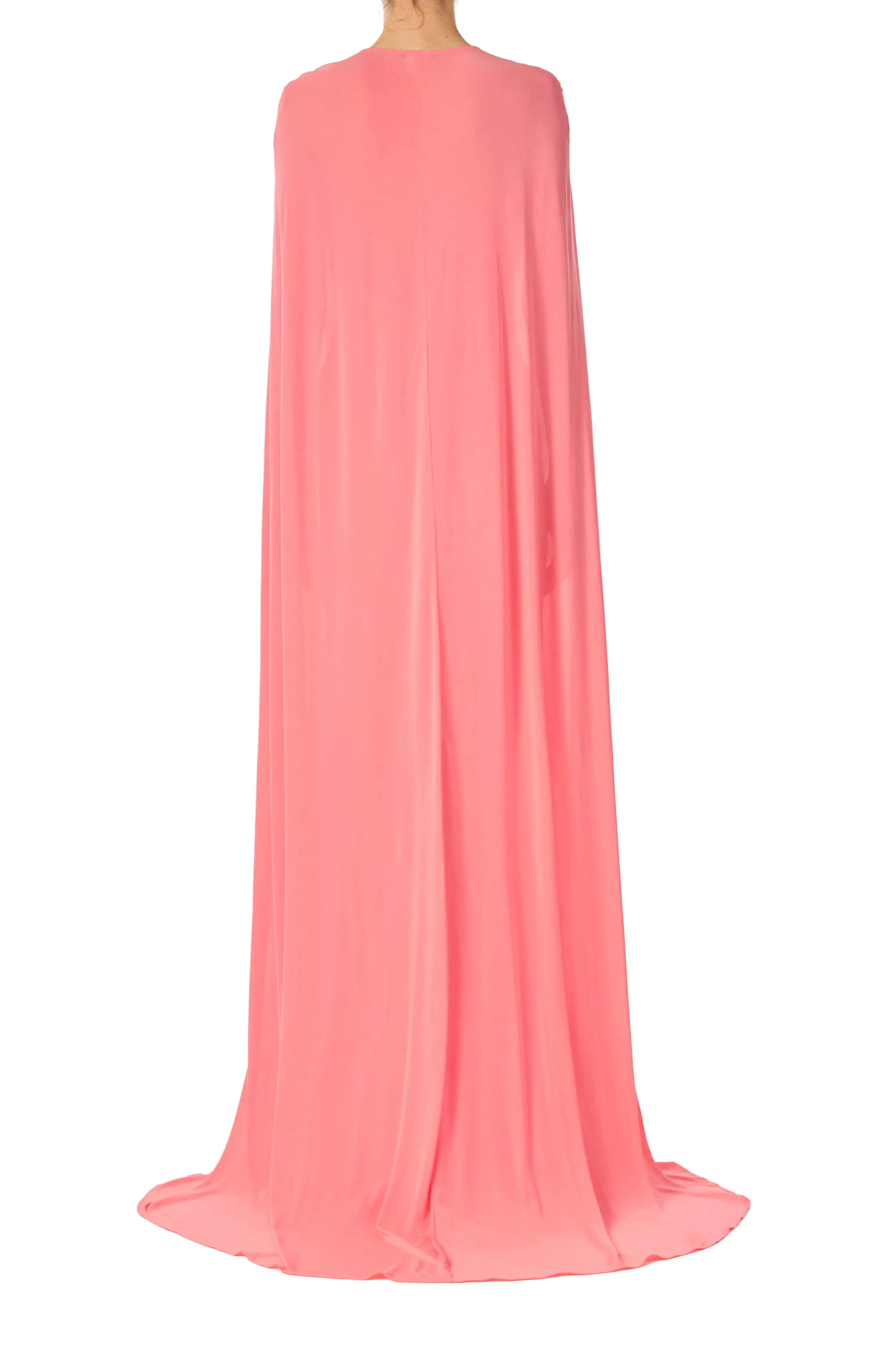 Floor Length Jersey Cape