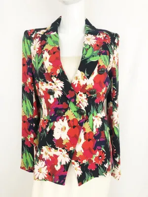 Floral Blazer Size 2