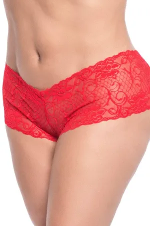 Floral Lace Boyshort