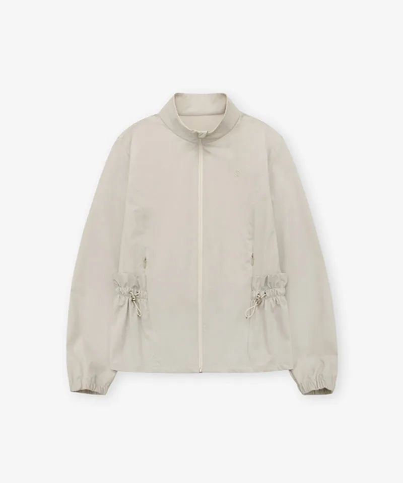 FORDI Frill Swing Jacket - Beige