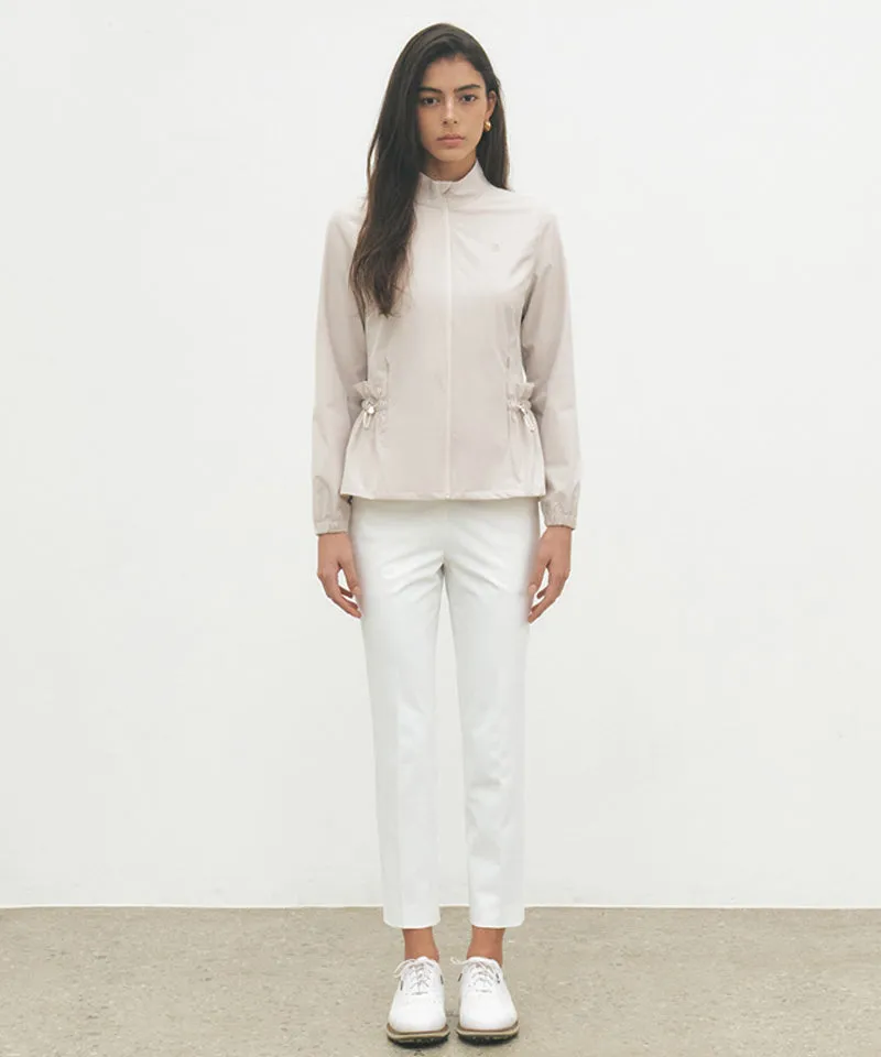 FORDI Frill Swing Jacket - Beige