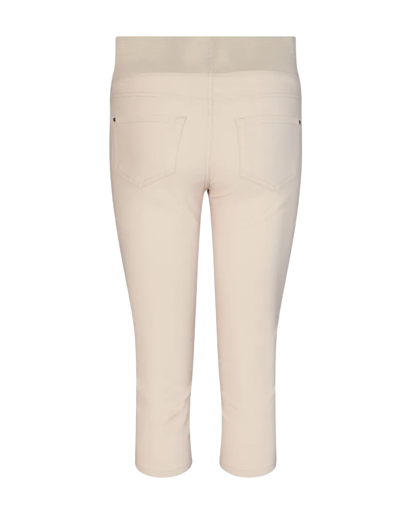 FQSHANTAL - POWER CAPRI PANTS - BEIGE