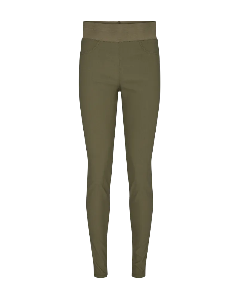 FQSHANTAL - POWER PANTS - GREEN