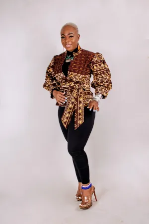 Frances Print Jacket