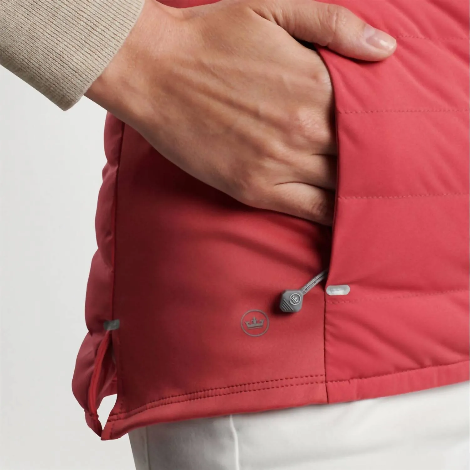 Fuse Hybrid Vest In Cape Red