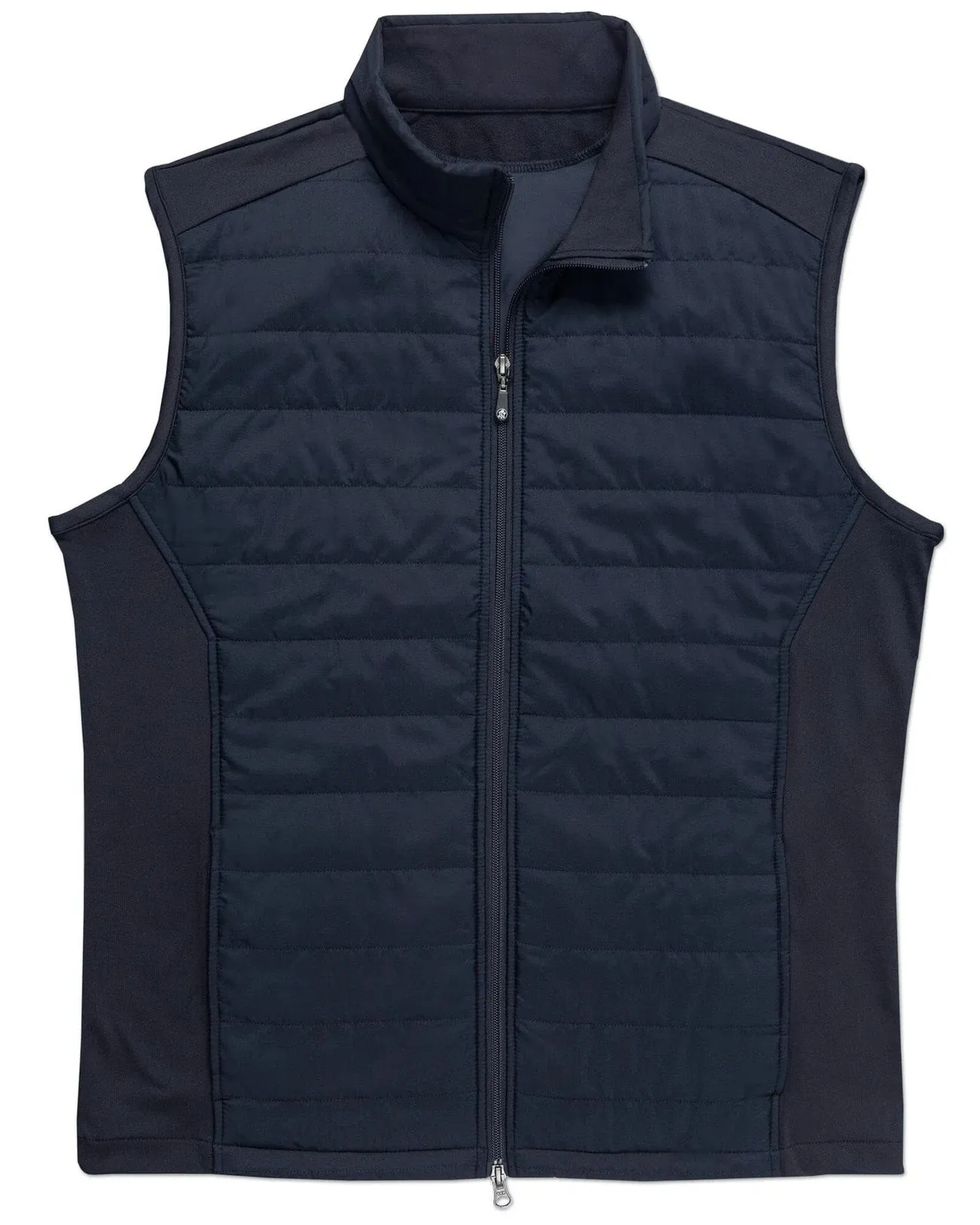 Fusion Quilted Vest - Black