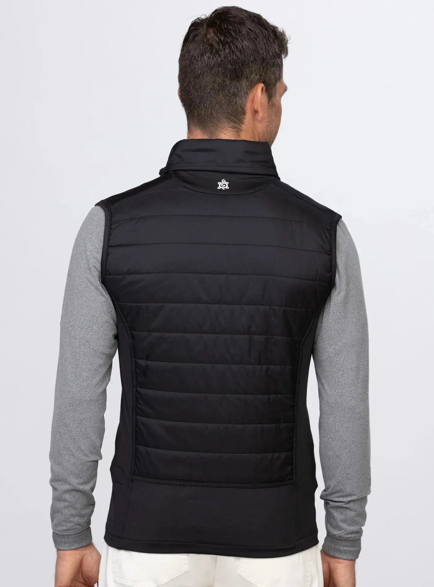 Fusion Quilted Vest - Black