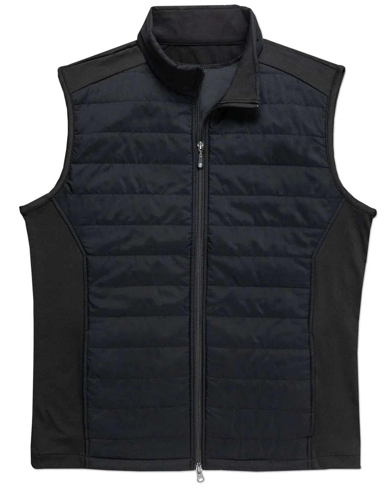 Fusion Quilted Vest - Black