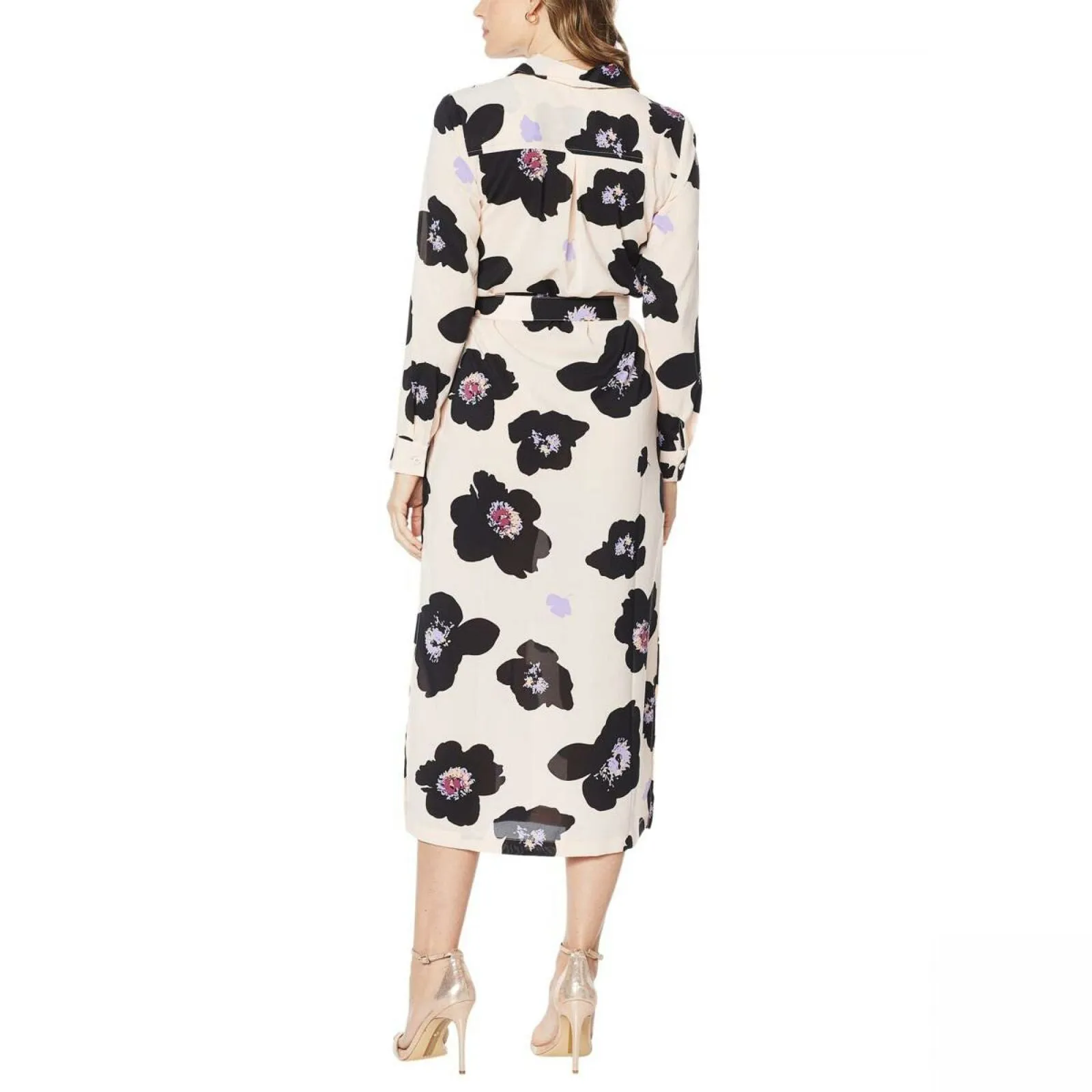 G by Giuliana Women's Plus Size Button Down Duster Shirt Dress