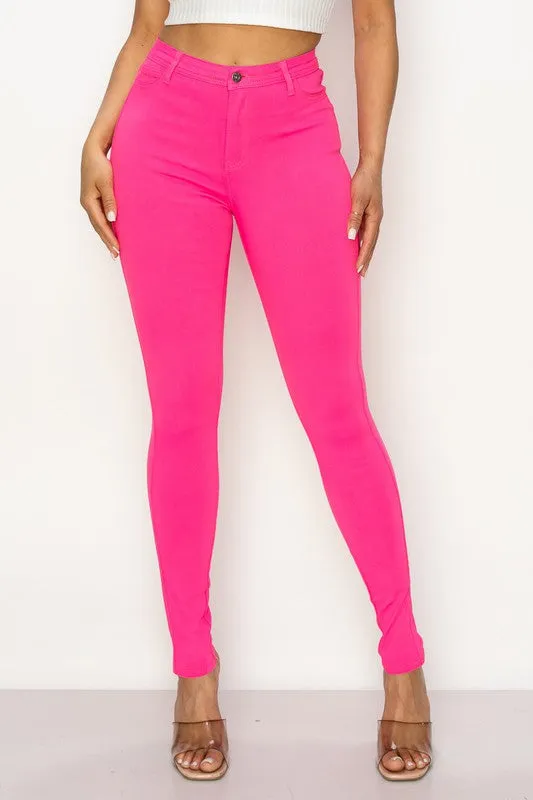Gallie High Waist Skinny Pants - Black