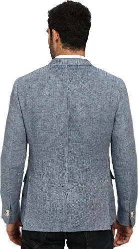 GANT RUGGER Men's Vintage Blue The Herringbone Blazer 76980 Size 48 NWT