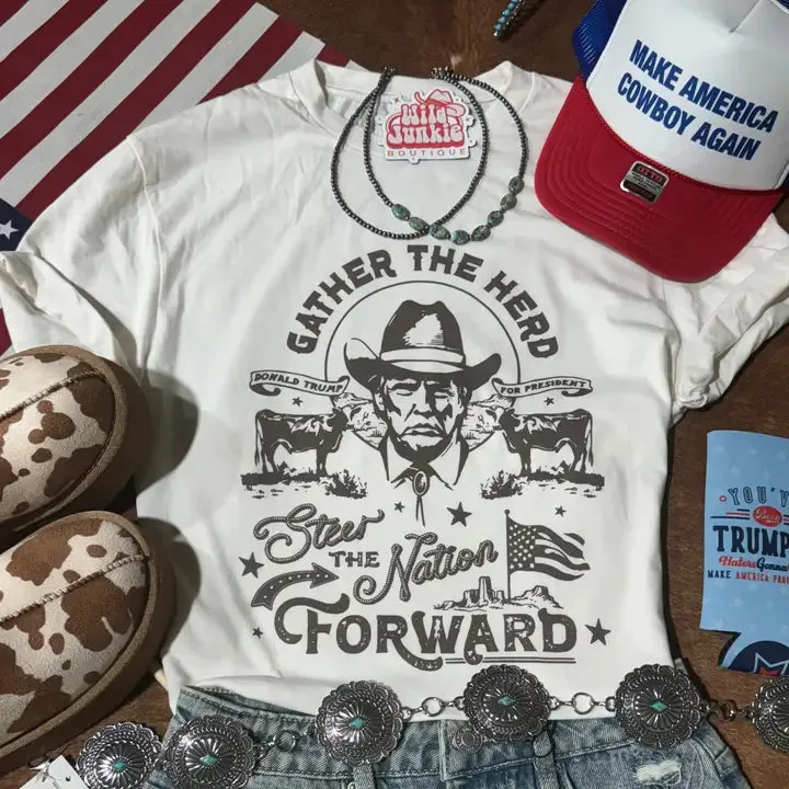 Gather the Herd Trump Graphic Tee