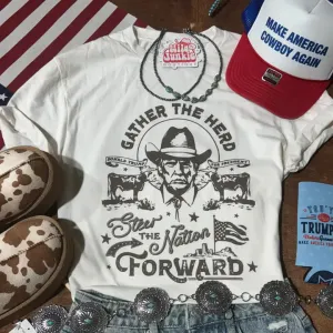 Gather the Herd Trump Graphic Tee