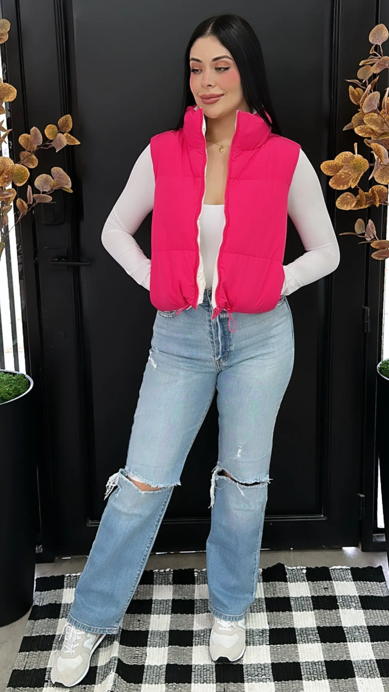 GEORGIA  FUCHSIA VEST