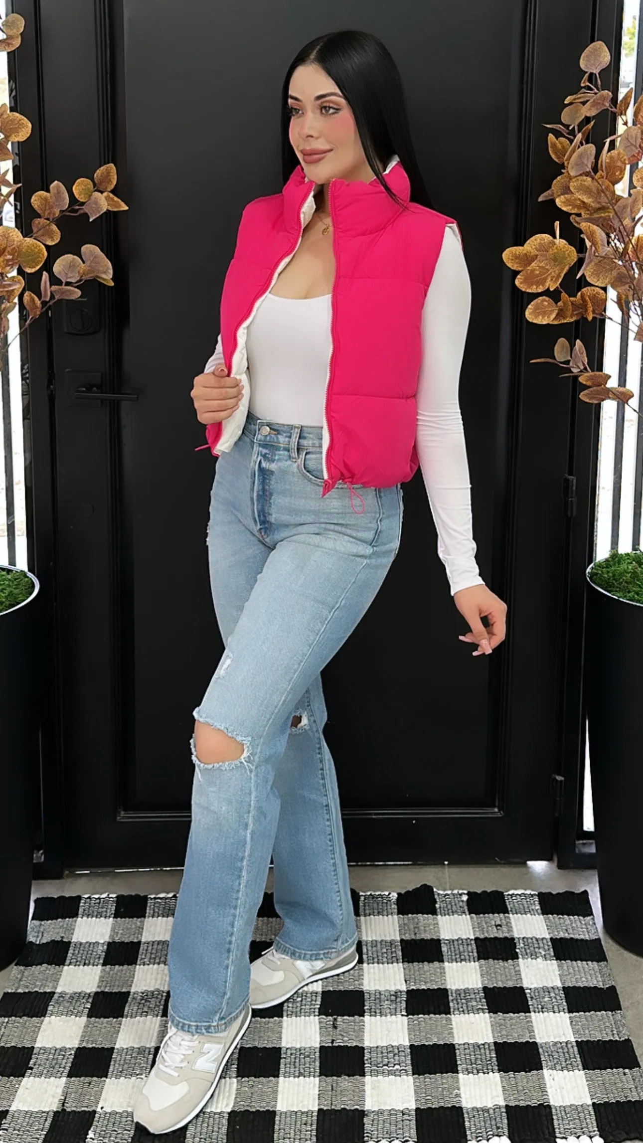 GEORGIA  FUCHSIA VEST