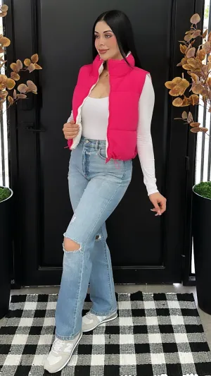 GEORGIA  FUCHSIA VEST