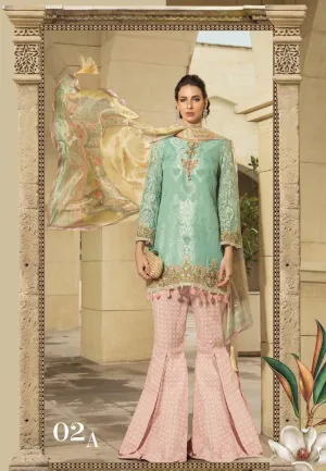 Gharara Pants Short Shirt By Maria B Model# L 1768