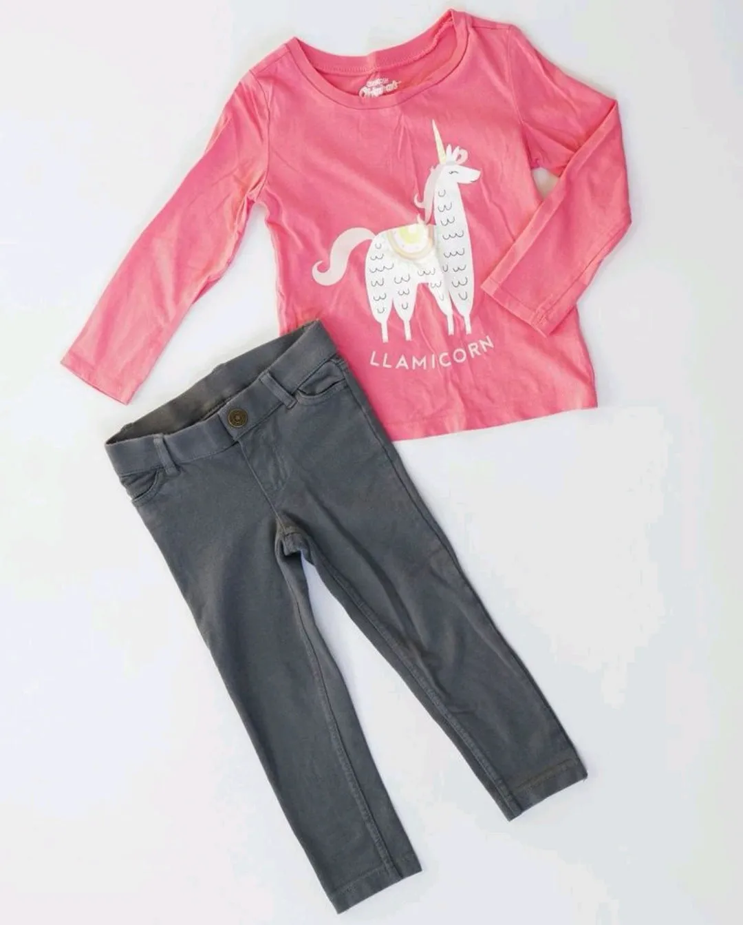 GIRL SIZE 2 YEARS - CARTER'S / OSHKOSH, 2 Piece Mix N Match Outfit EUC B15