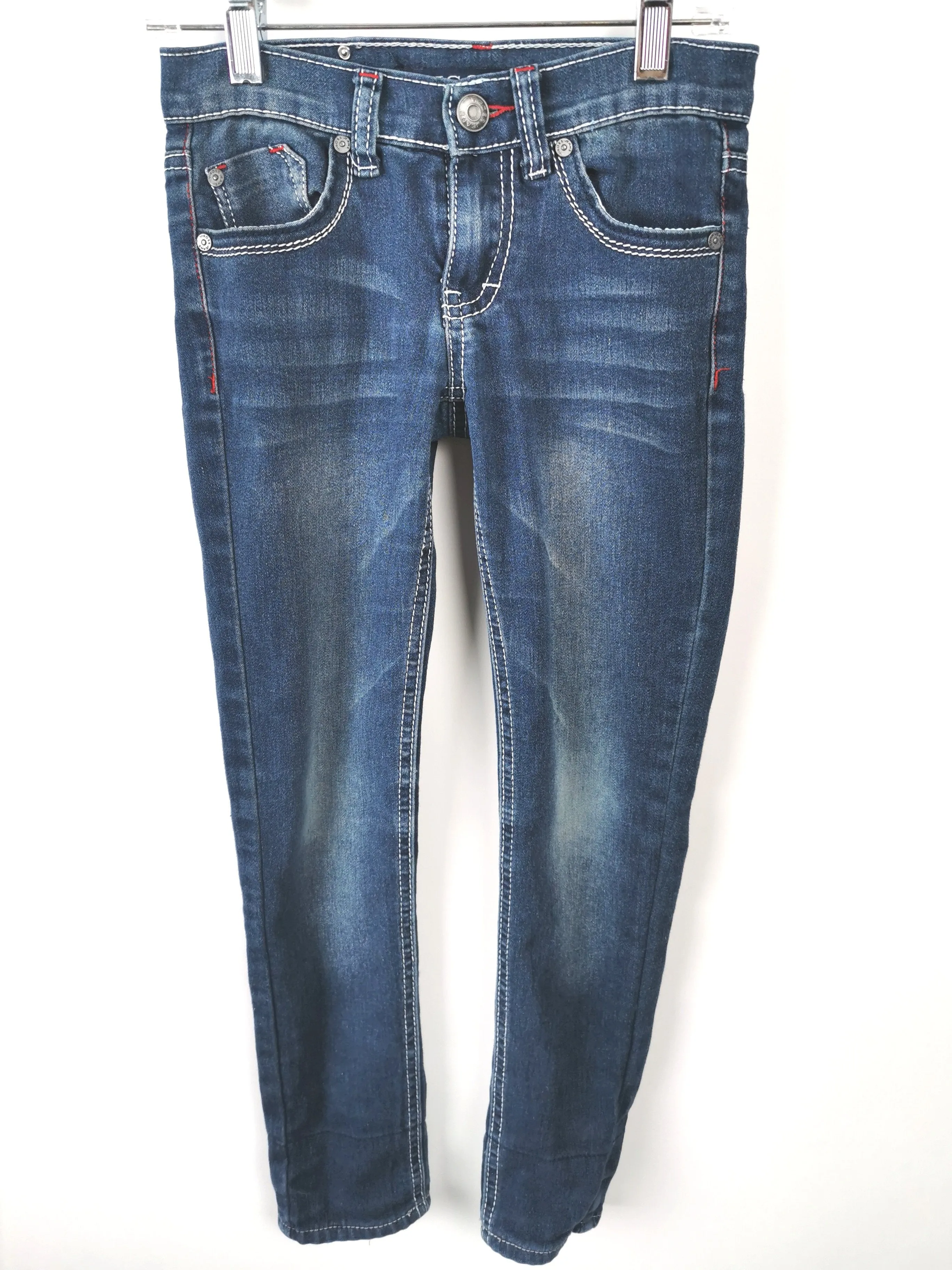 GIRL SIZE 7 YEARS - VIGOSS, Super Soft Skinny Jeans VGUC B42
