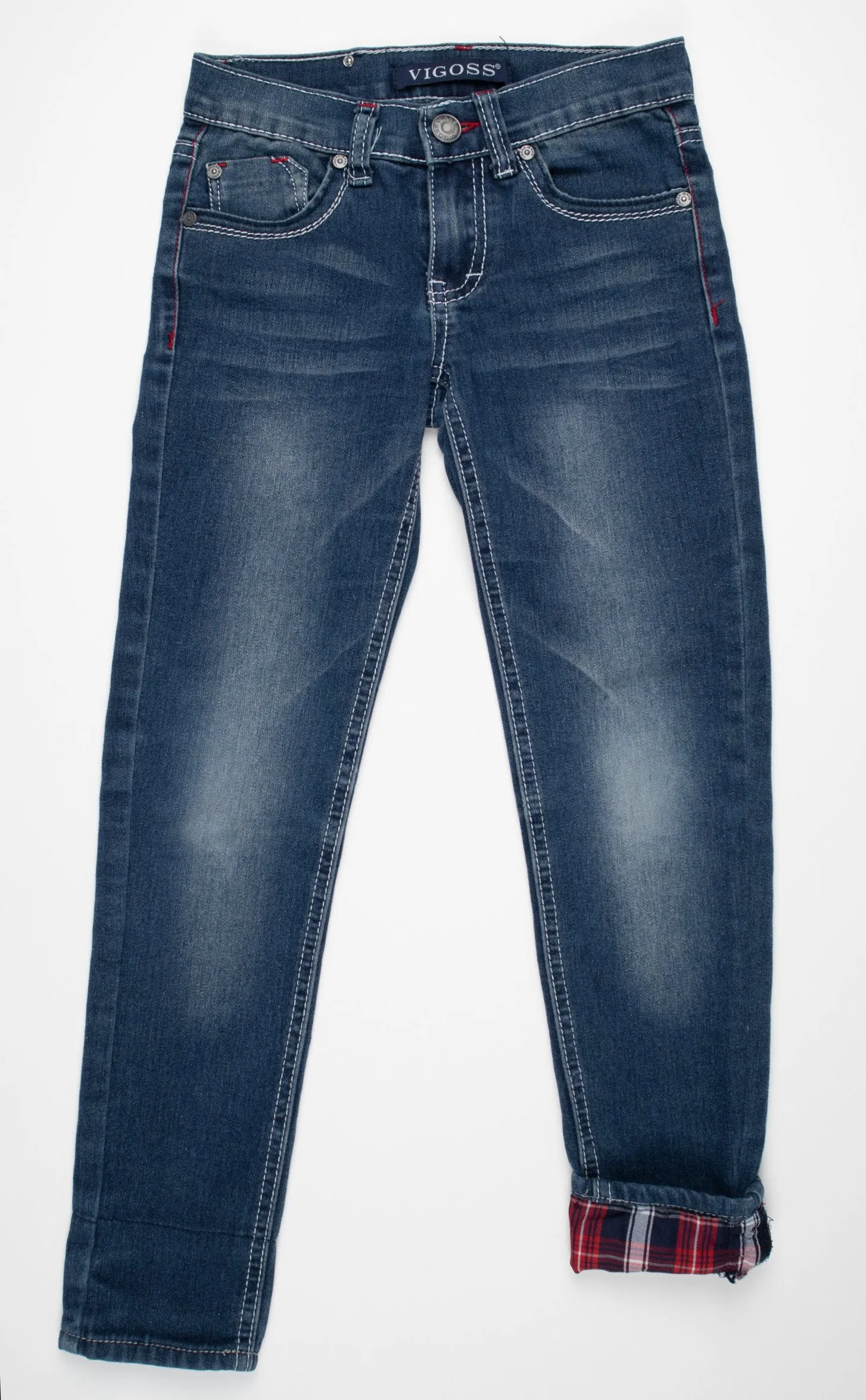 GIRL SIZE 7 YEARS - VIGOSS, Super Soft Skinny Jeans VGUC B42