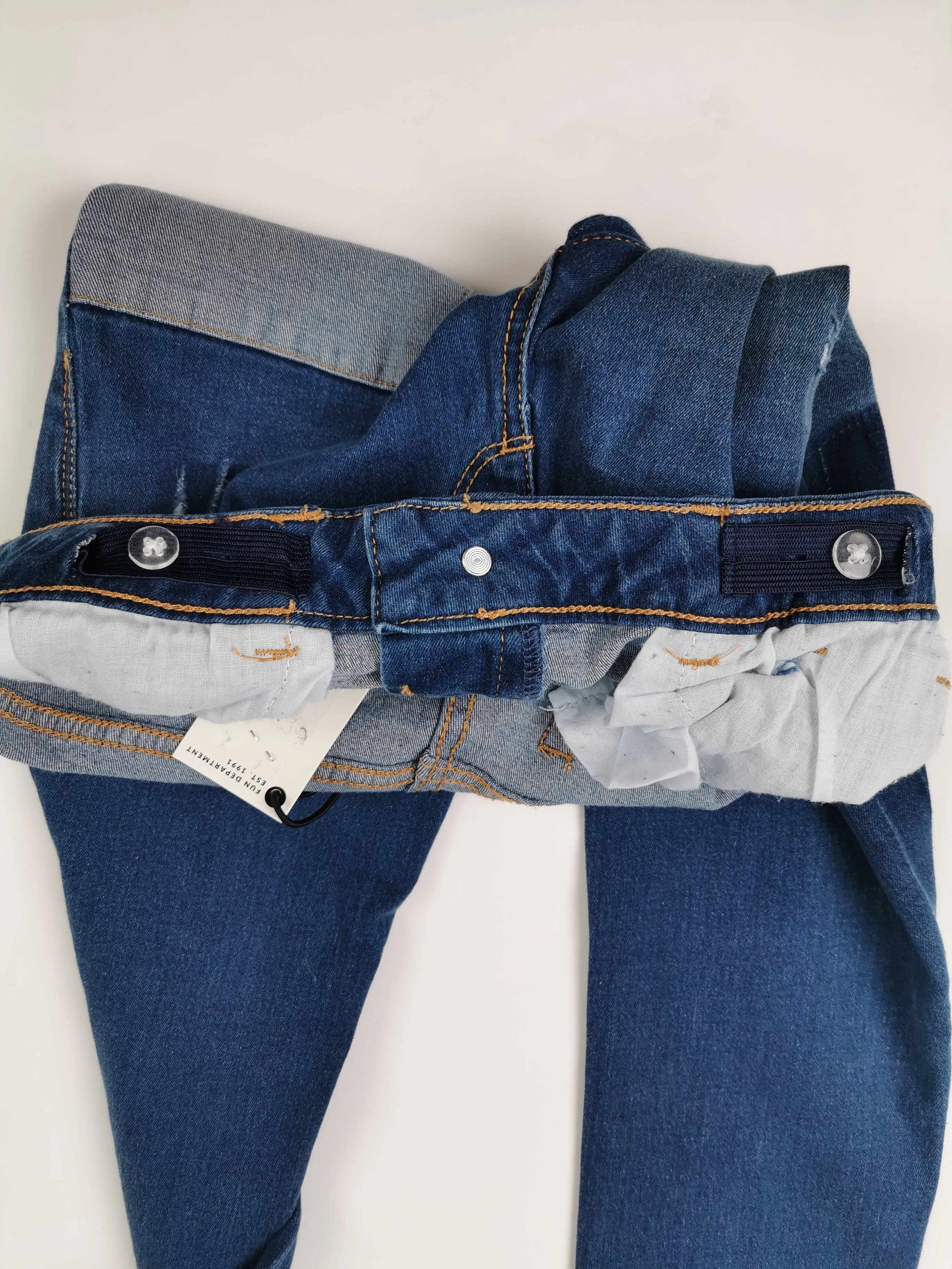GIRL SIZE LARGE (12 YEARS) - DEX Kids, Skinny Pull on Jeans NWT B56
