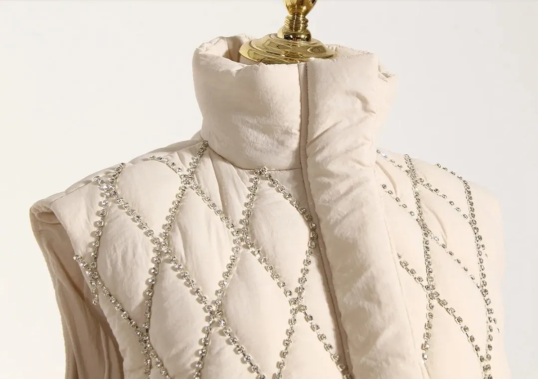 Glitzy Puffer Vest (PreOrder ONLY)