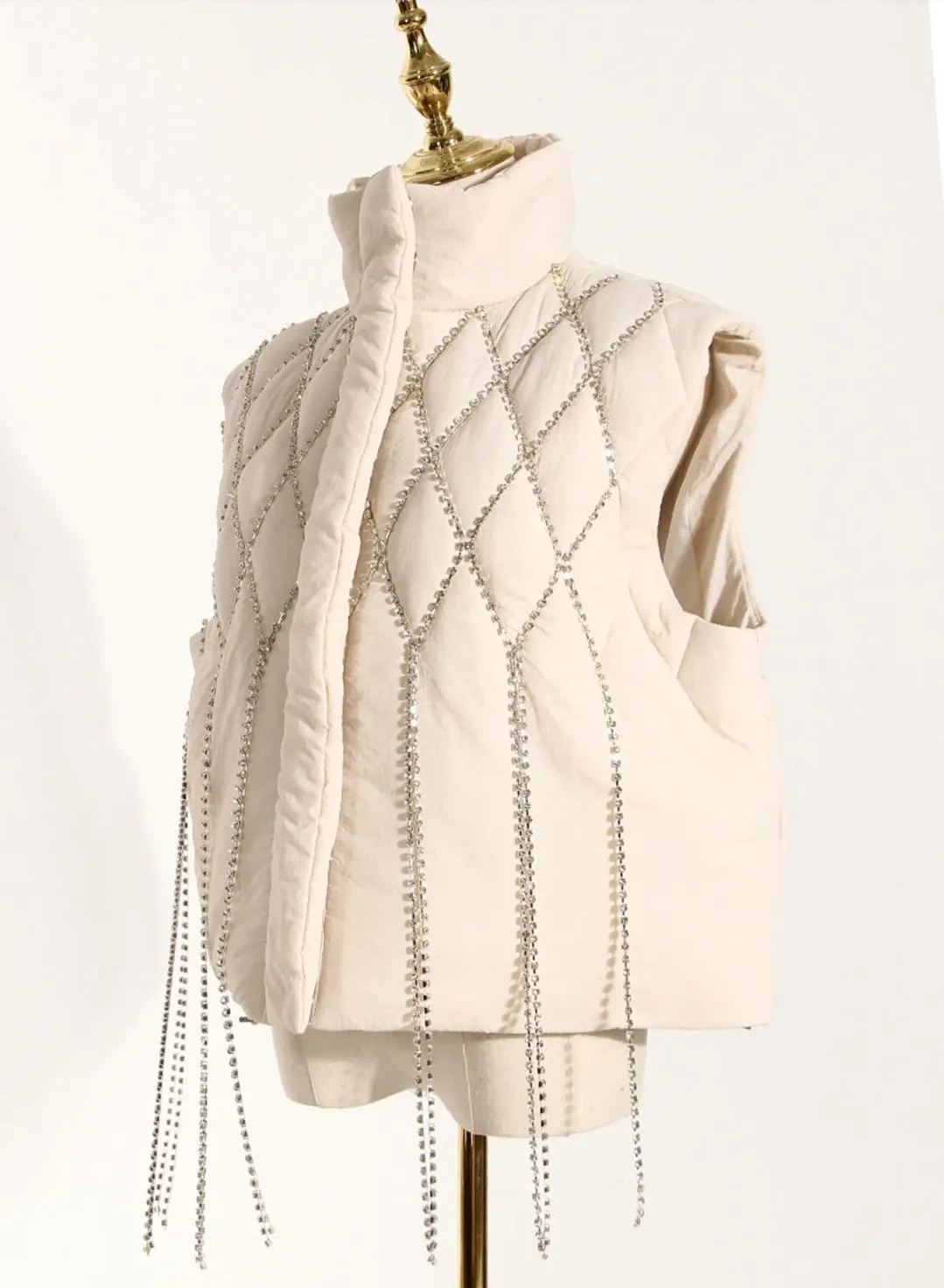 Glitzy Puffer Vest (PreOrder ONLY)