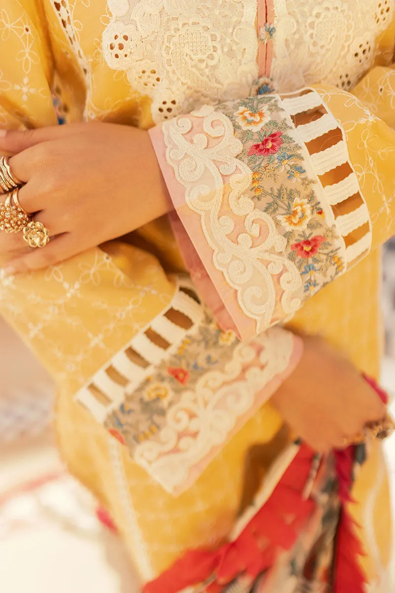 Golden Finch | Mushq Hemline Spring/Summer Lawn Collection 2022 | Unstitched Embroidered Lawn Suits