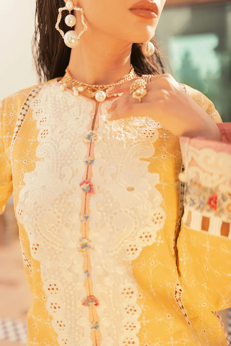 Golden Finch | Mushq Hemline Spring/Summer Lawn Collection 2022 | Unstitched Embroidered Lawn Suits