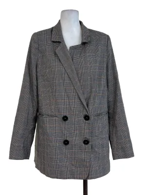 Grey Glencheck Blazer